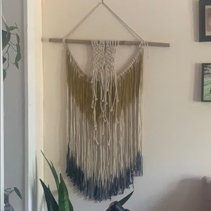Macrame wall decor